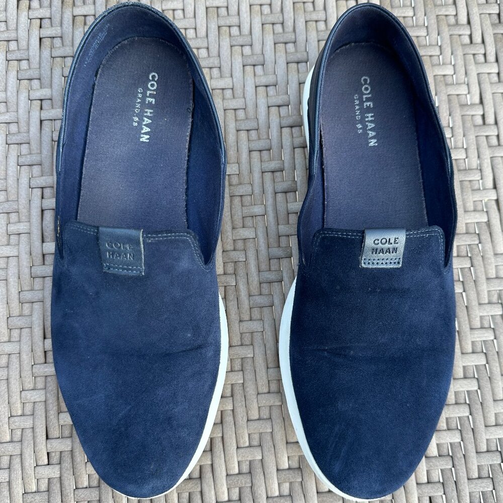 Cole Haan | ZERO Grand Horizon SlipOn Loafer | Marine Blue Suede |Comfy! | Sz9